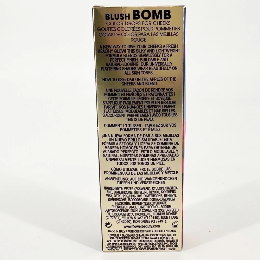 NWT FLOWER Blush Bomb-BB3 Bubbly